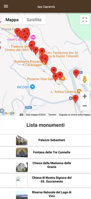 VisitCaprarolaApp screenshot 3