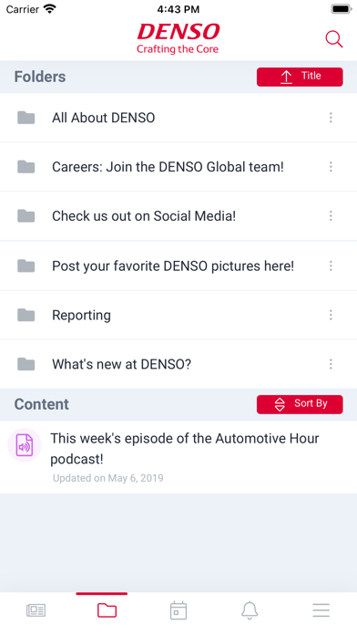 DENSO Associate App Screenshot