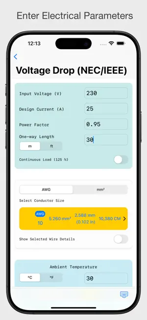 Ohms Law Calc. screenshot 3
