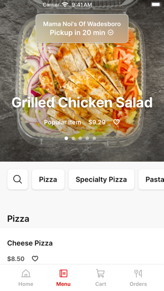Mama Noi's Of Wadesboro iPhone screenshot 2 - Food & Drink app