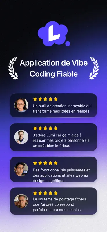 Lumi : Créateur d’apps IA screenshot 1 of 6