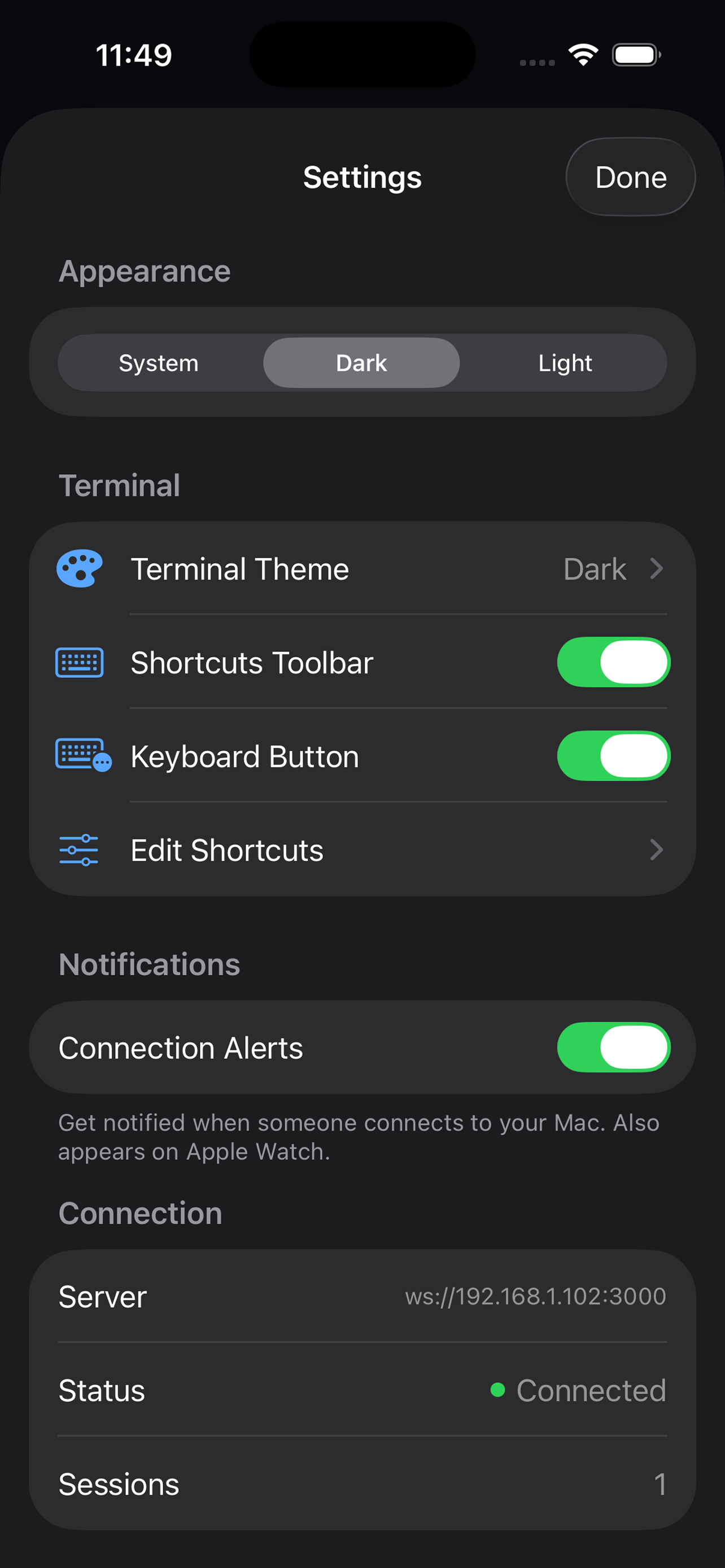 TermAway screenshot 6