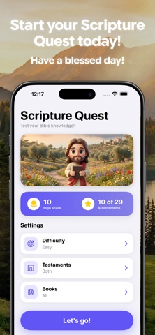 Scripture Quest - Bible Screenshot 1 of 3