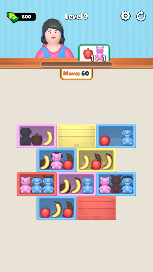 #1. Colorful Vending Sort (iOS) 来自: ZiNKY OYUN YAZILIM ANONiM SiRKETi