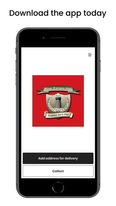 Manor Takeaway Foods Screenshot