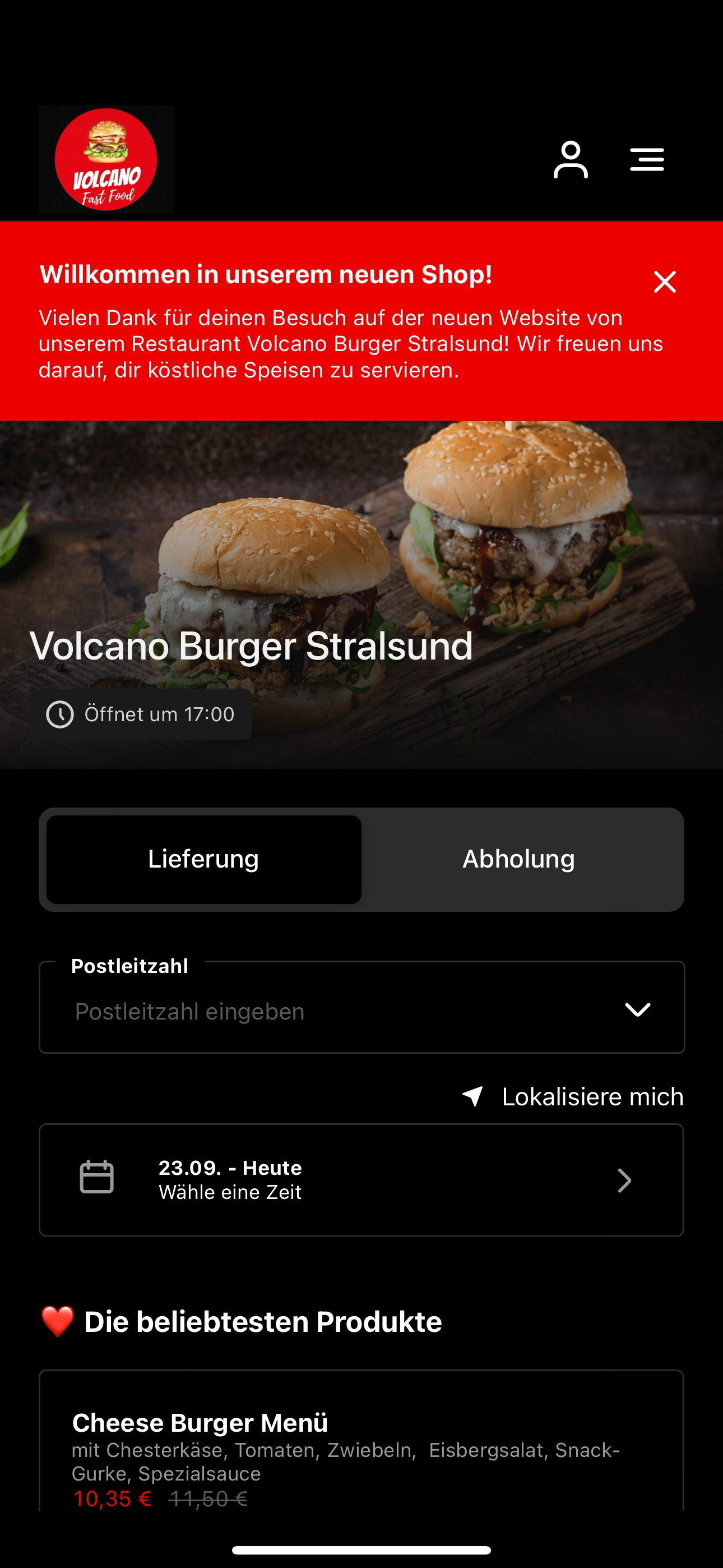 Volcano Burger Stralsund