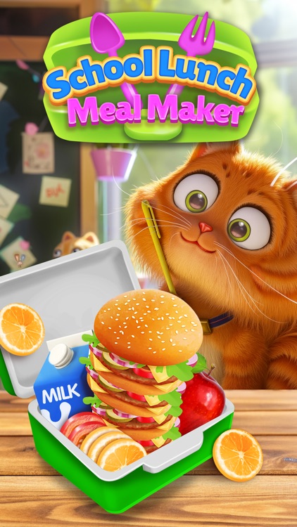 School Lunch Food Meal Maker screenshot-7