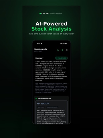 Stockbit: AI Stock Investing iPad screenshot