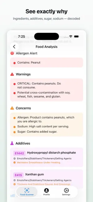 Food Signal: Scan & Stay Safe screenshot 4