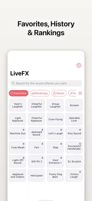 LiveFX: Soundboard & Sounds screenshot 4