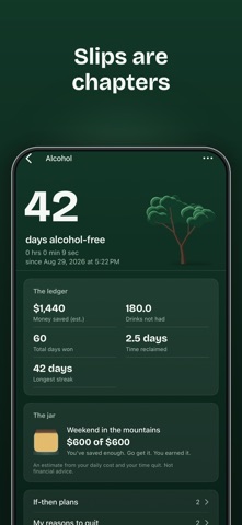 QuitKeep: Quit Vaping & Habits Screenshot 5 of 7
