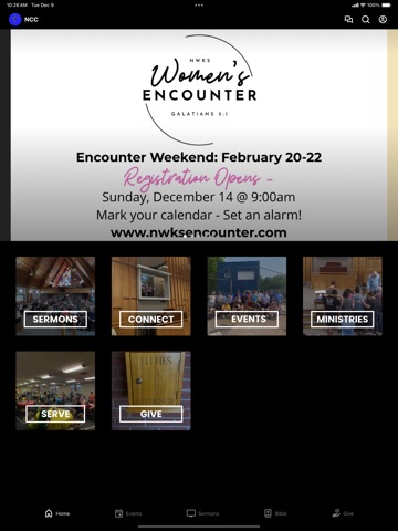 Norton Christian Church KS iPad screenshot