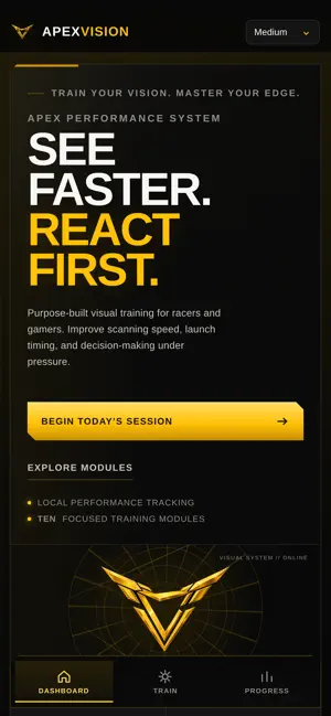 ApexVision Trainer screenshot 1
