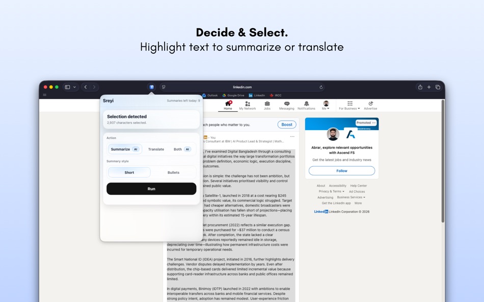 #2. Sreyi (macOS) Bởi: Abrar Nasir