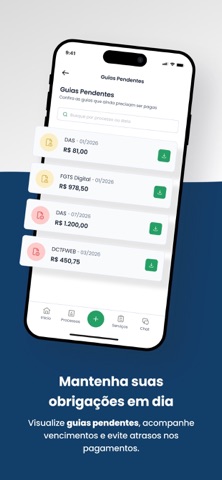 Yangoo Contabilidade iPhone screenshot
