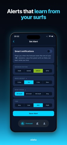 Olatu Surf Forecast screenshot