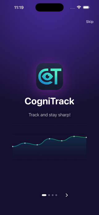 CogniTrack: Reaction Time Test Screenshot 1 of 5