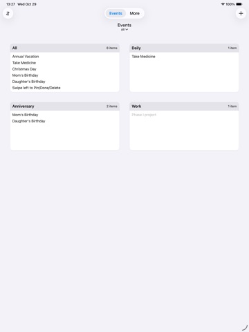 Countdown List - Days Matter iPad screenshot
