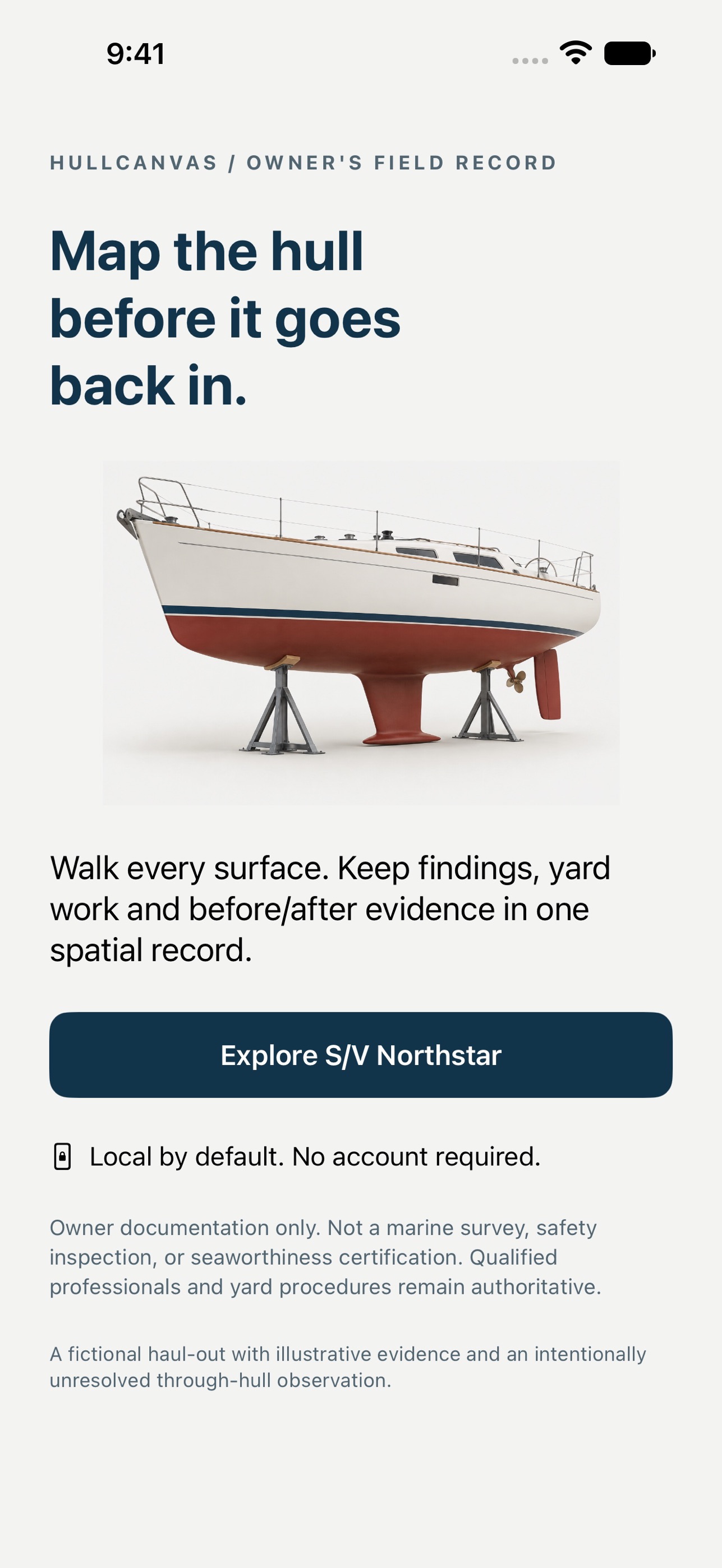 Screenshot 1 of HullCanvas