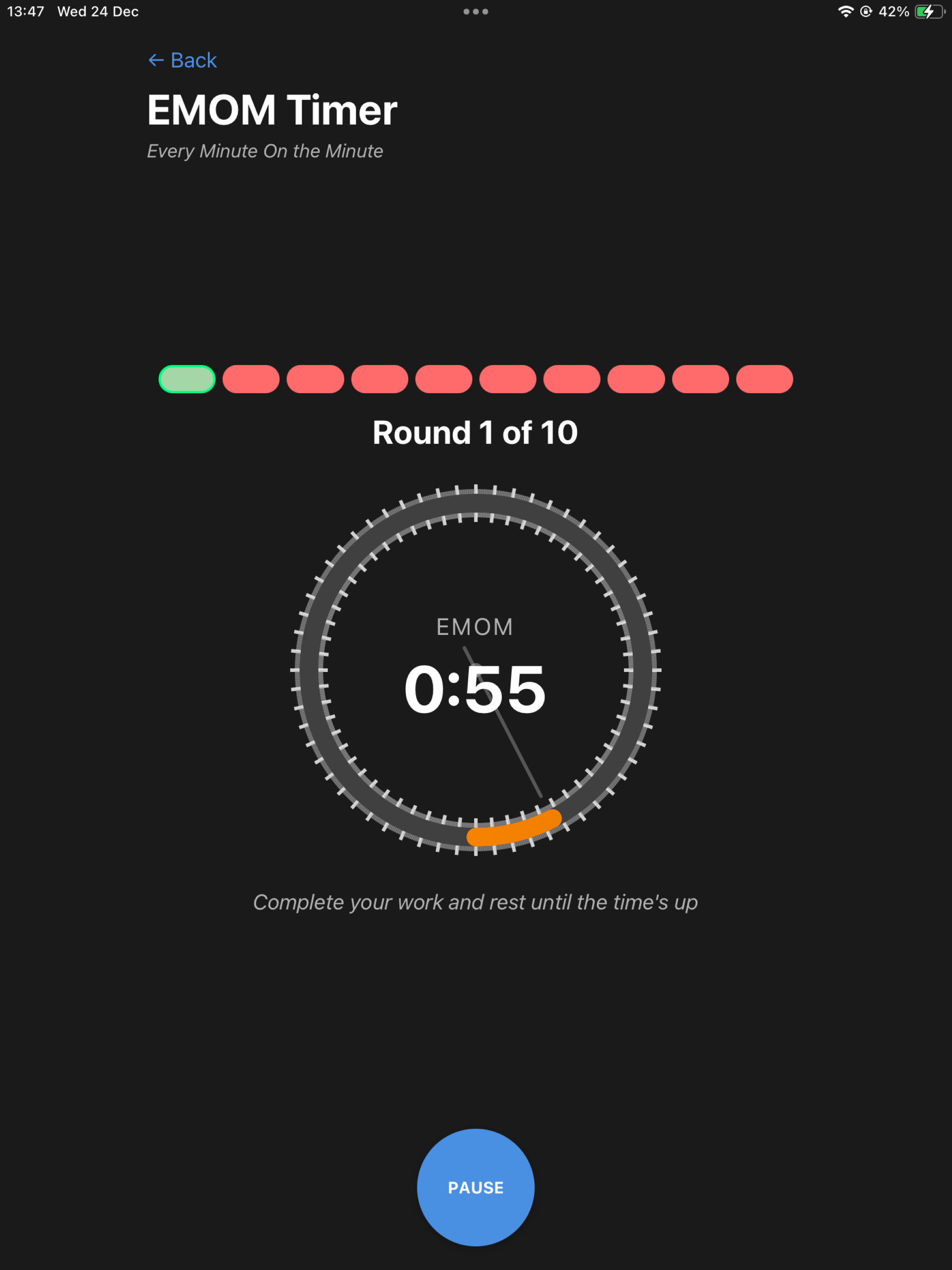 Workout Timer: PT Edition