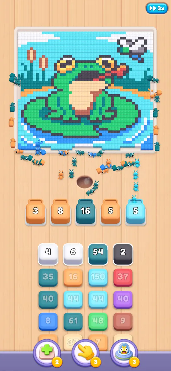 Food Hunt: Pixel Puzzle