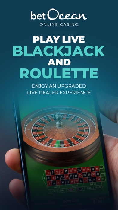 betOcean Online Casino Screenshot