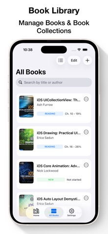 EpubReader - EPUB Book Reader iPhone screenshot