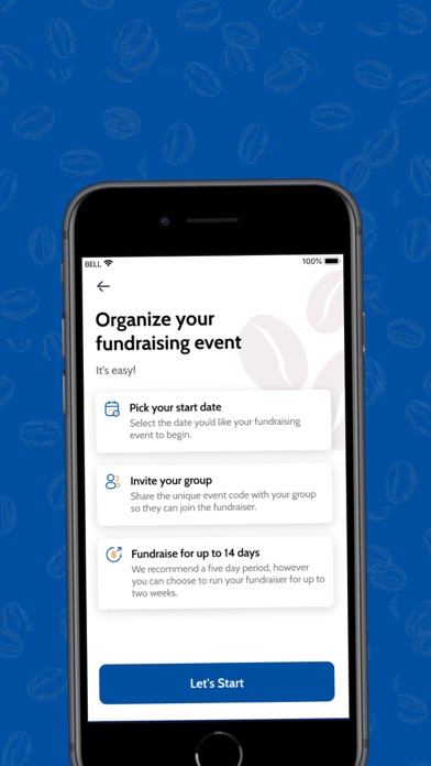 Java Joe's Fundraising iPhone screenshot 3 - Finance app