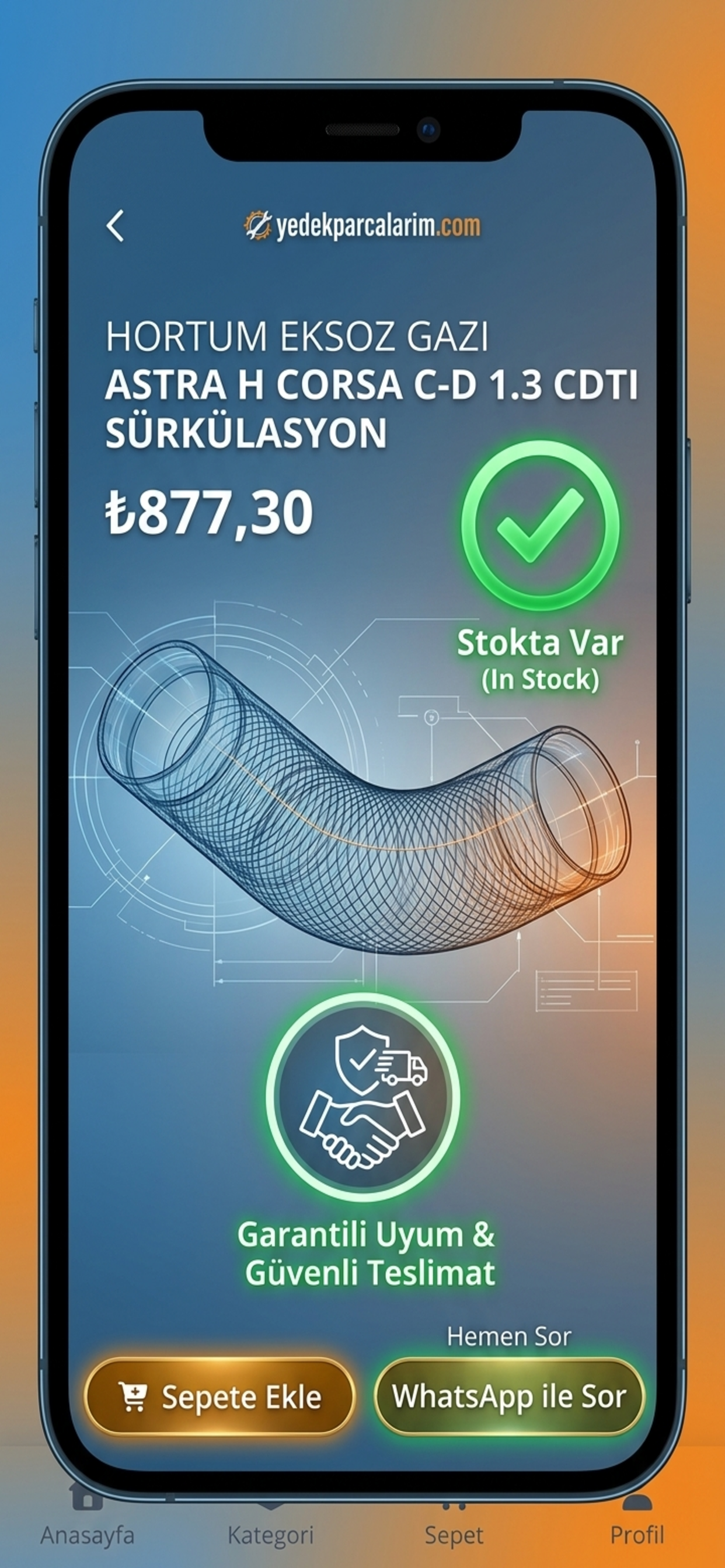 Yedek Parçalarım
