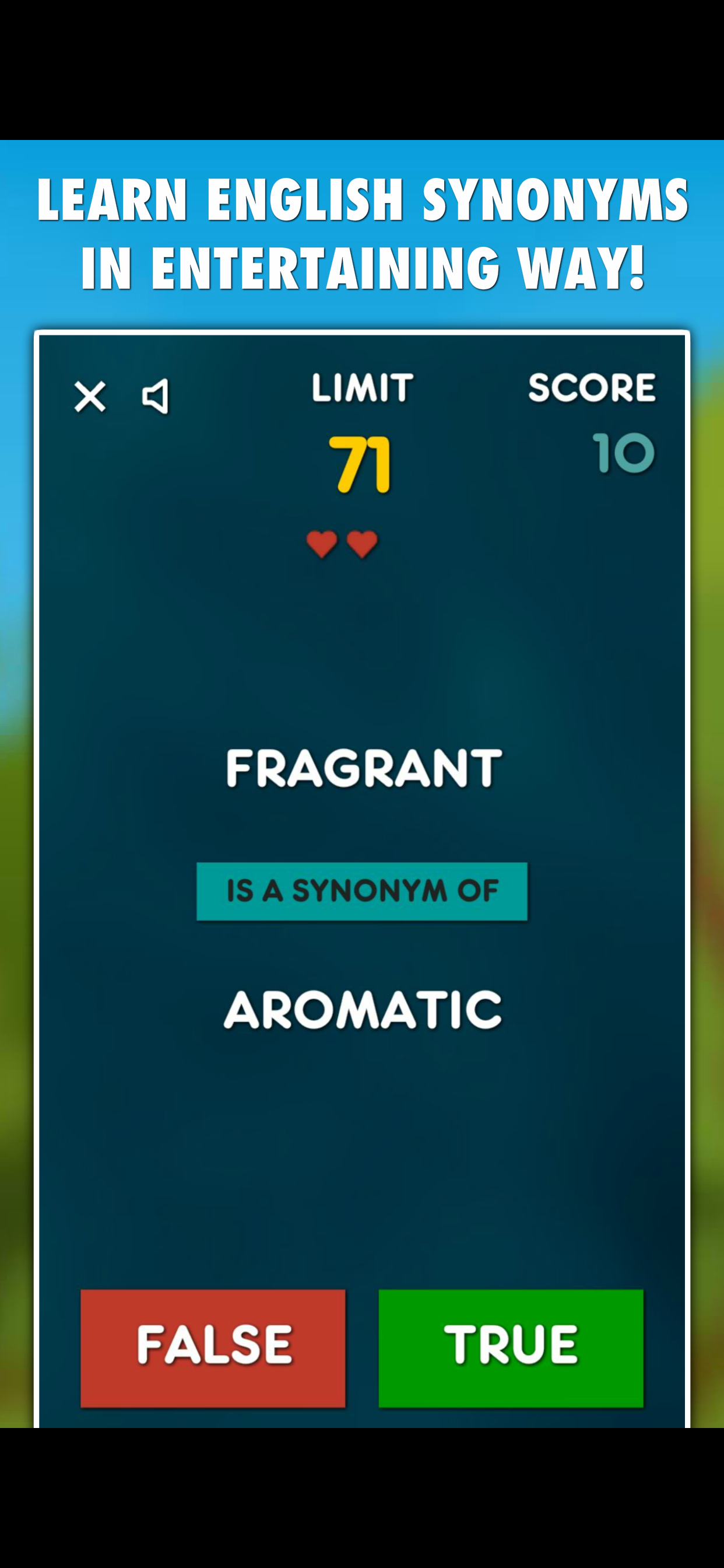 Synonyms Game