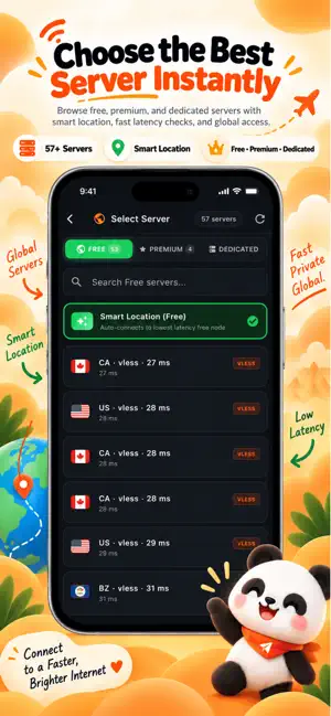Wakao VPN: Fast & Secure screenshot 4