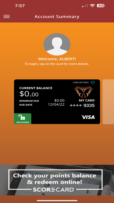Discovery FCU Cards Screenshot