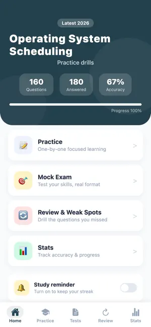 Operating System Scheduling screenshot 1