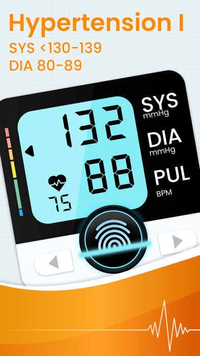 Blood Pressure Checker Monitor Screenshot