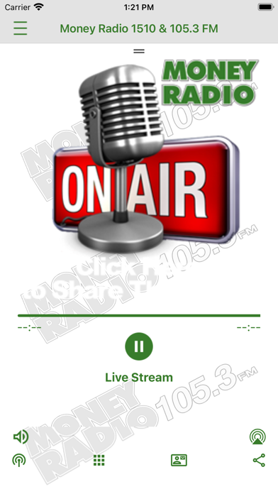 Money Radio 1510 & 105.3 Screenshot
