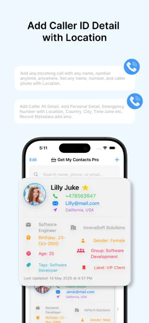 Contact Get Plus screenshot 3