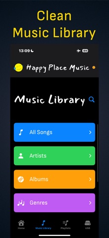 Happy Place Music Player screenshot