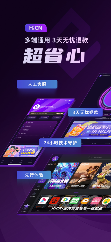 HiCN-海外回国加速器 screenshot 4