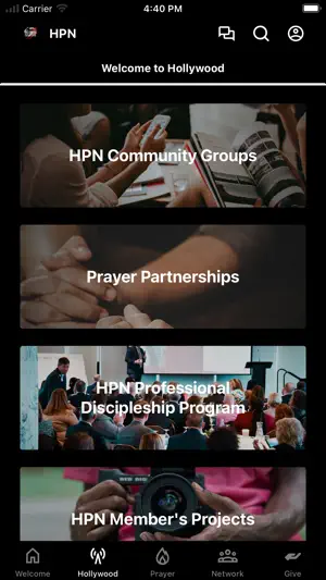 Hollywood Prayer Network screenshot 2