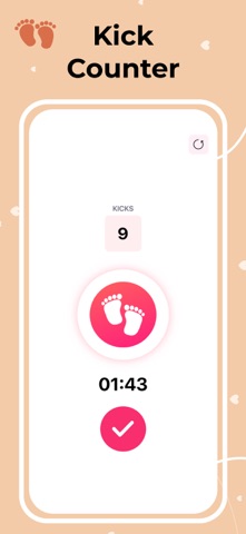 contraction tracker + timer Screenshot 4 of 5