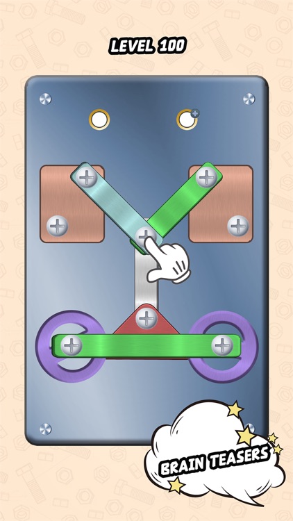 Nuts and Bolts - Steel Puzzle