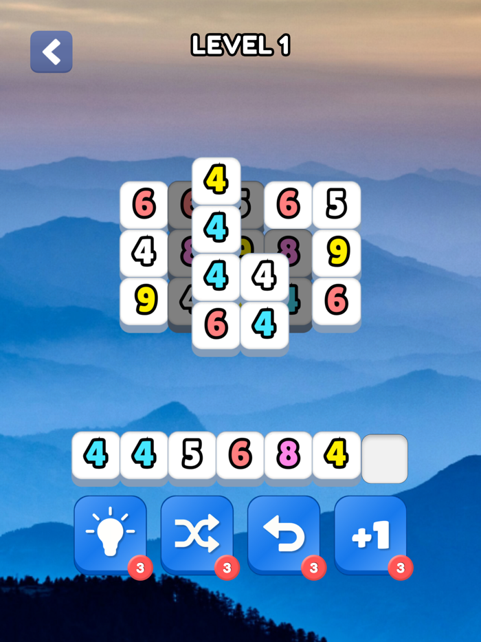 Number Tiles - Tile match game