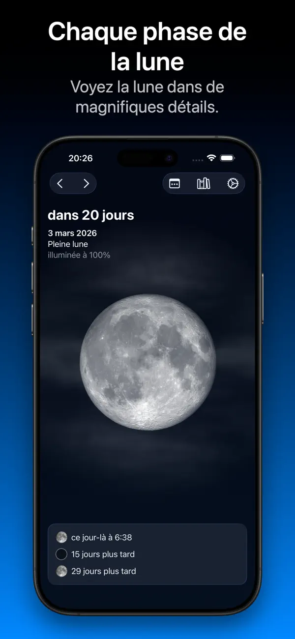 Screenshot #2 pour Mooncast