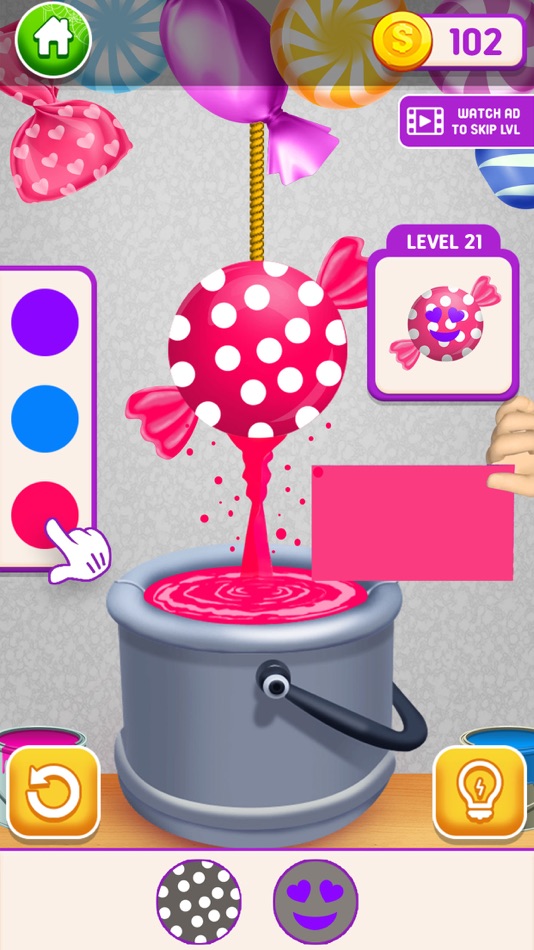 #1. Halloween Candy Color Match (iOS) Által: Syed Ghazanfar