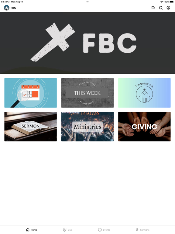 Screenshot #4 pour First Baptist Natchitoches