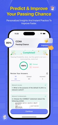 CCNA 220-301 Exam Prep 2026 screenshot