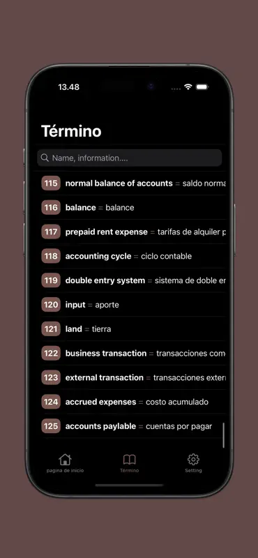Aprendizaje de contabilidad screenshot 9 of 10