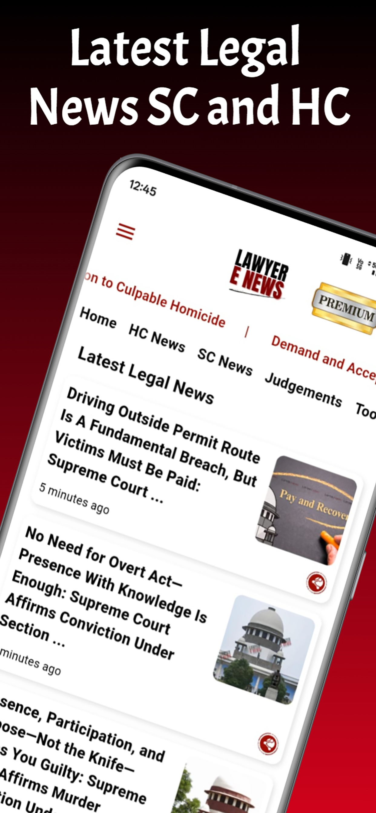 Lawyer E News screenshot 4