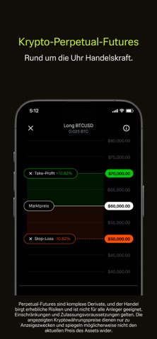 Robinhood: Krypto; 5% Euro screenshot