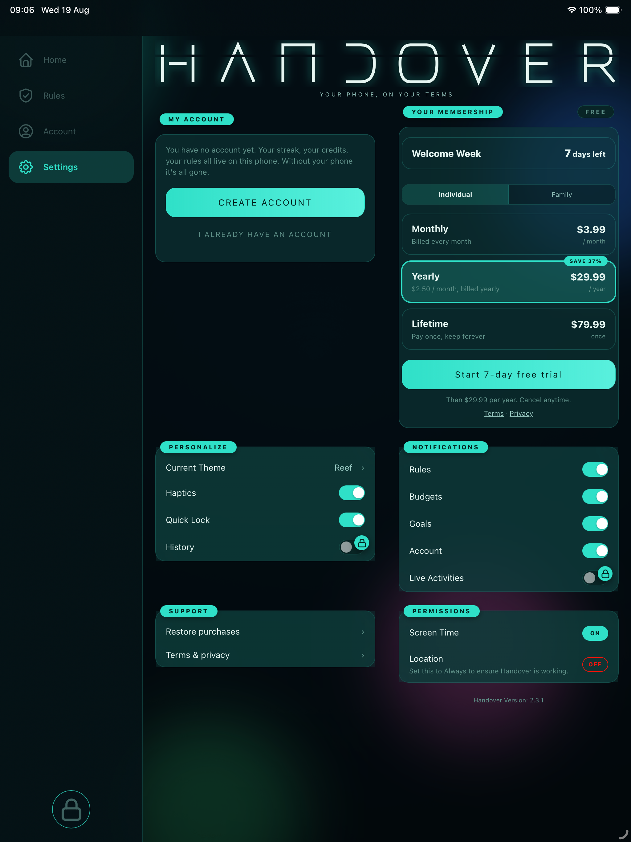 Handover: Block Apps & Focus screenshot 11
